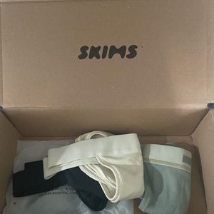 SKIMS Cotton Rib Thong Bundle